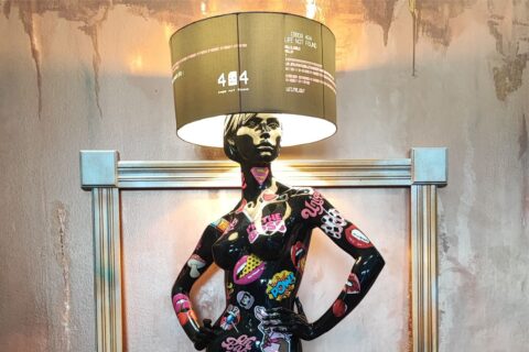 Acid Vibe - Mannequin home decor lamp with unique modern design