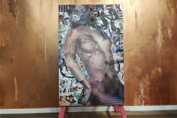 Matera'BDSM Canvas Art with unique imagery.