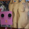 Curb & resist Canvas Art with unique imagery.