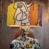 Mannequin home decor lamp with unique trendy art design thumbnail