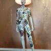Mannequin home decor lamp with unique trendy art design front view 3