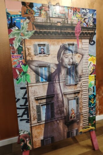 Revolución Caribiandefekt Canvas Art with unique imagery.