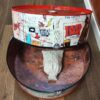 CDY-SYS Unique Coffee Table made from upcycled oil barrel