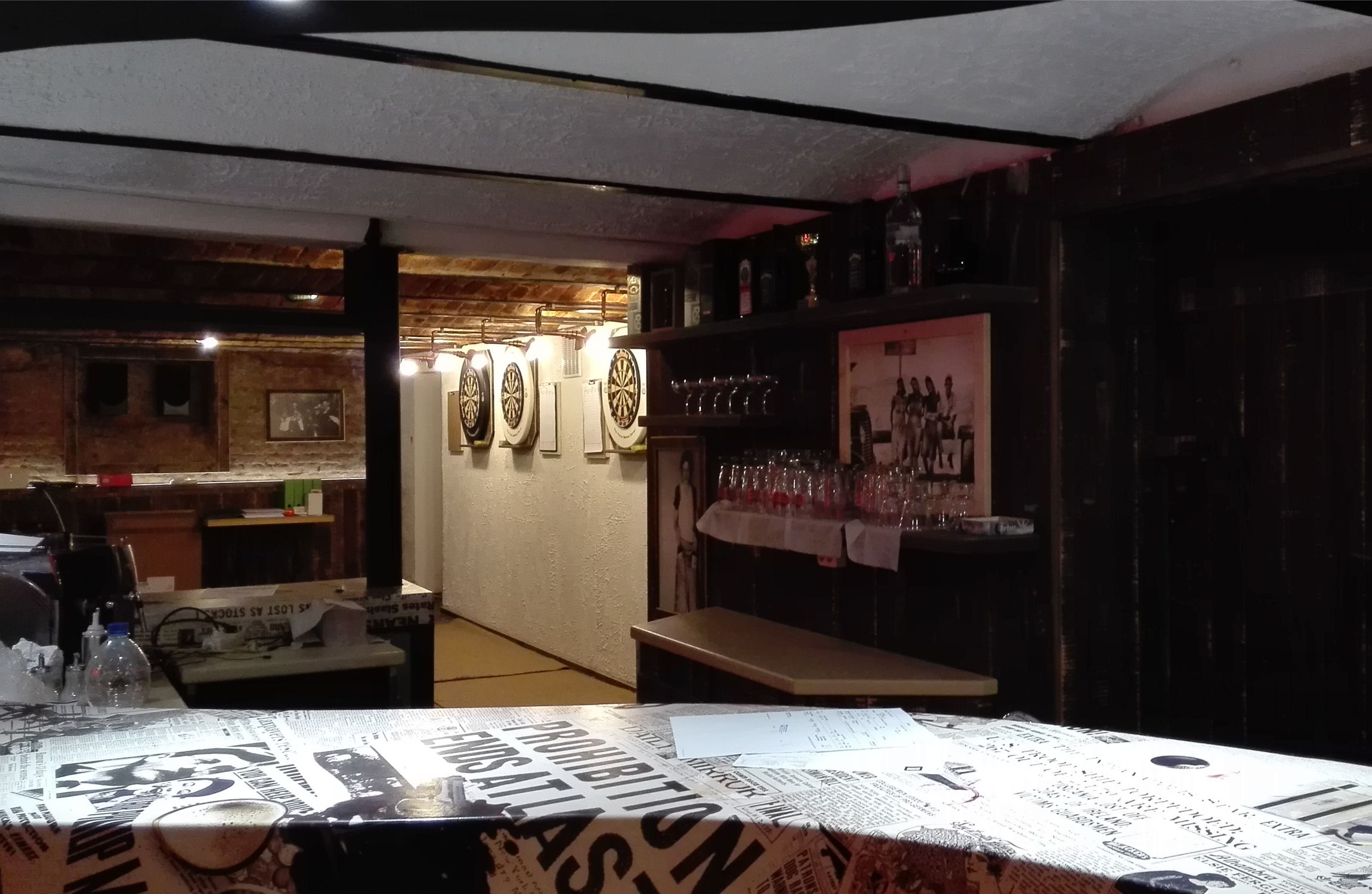 darts táblák héttérvilágítva