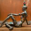 Mannequin home decor lamp with unique art inspired design thumbnail