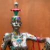 Mannequin home decor lamp with unique art inspired design thumbnail