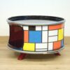 B_u_e Home Decor Coffee Table made from upcycled oil barrel
