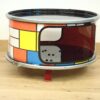 B_u_e Home Decor Coffee Table made from upcycled oil barrel