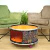 O-M!4 Home Decor Coffee Table made from upcycled oil barrel
