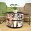 PIY_L/ang Home Decor Coffee Table made from upcycled oil barrel