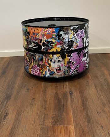 Gabrac Olajoshordó asztal