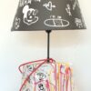 Home decor Mini Mannequin Lamp with unique art inspired design