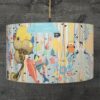 Home decor lampshade with unique art inspired design thumbnail