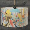 Home decor lampshade with unique art inspired design