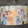 Home decor lampshade with unique art inspired design