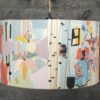 Home decor lampshade with unique art inspired design