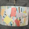 Home decor lampshade with unique art inspired design