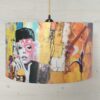 Home decor lampshade with unique art inspired design thumbnail