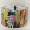 Home decor lampshade with unique art inspired design