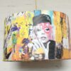 Home decor lampshade with unique art inspired design
