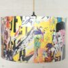 Home decor lampshade with unique art inspired design