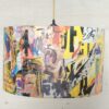 Home decor lampshade with unique art inspired design