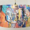 Home decor lampshade with unique art inspired design