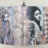 Home decor lampshade with unique art inspired design