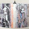 Home decor lampshade with unique art inspired design