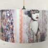 Home decor lampshade with unique art inspired design