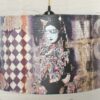 Home decor lampshade with unique art inspired design