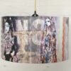 Home decor lampshade with unique art inspired design thumbnail